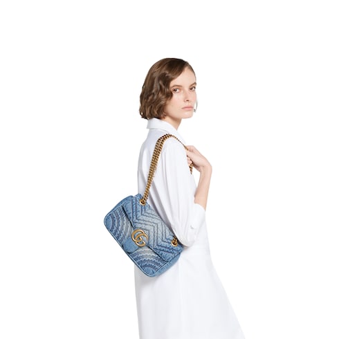 Sac à épaule GG Marmont moyen format