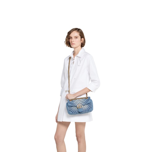 Sac à épaule GG Marmont moyen format