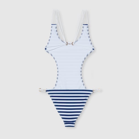 Maillot de bain en jersey stretch imprimé
