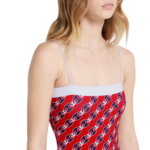 Costume da bagno in jersey stretch stampato