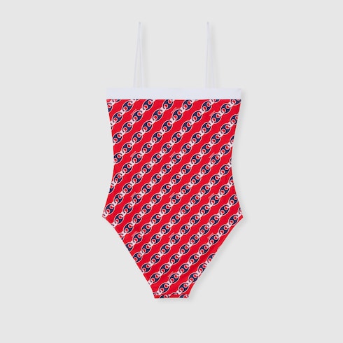 Costume da bagno in jersey stretch stampato