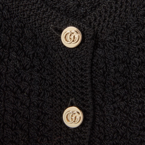 Stretch cotton knit dress