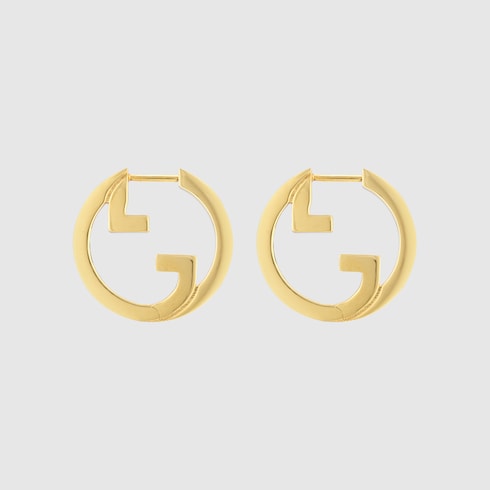 Gucci Blondie hoop earrings
