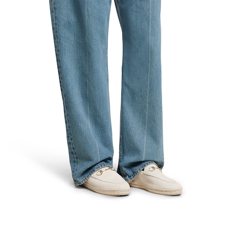 Women's espadrille with Horsebit