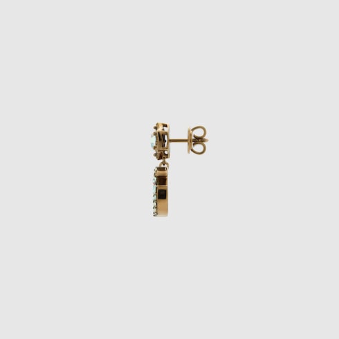 GG Marmont crystal earrings