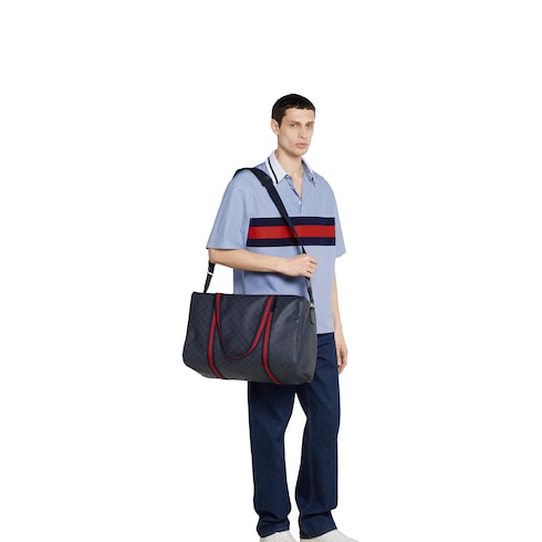 Sac de voyage avec bande Web moyen format