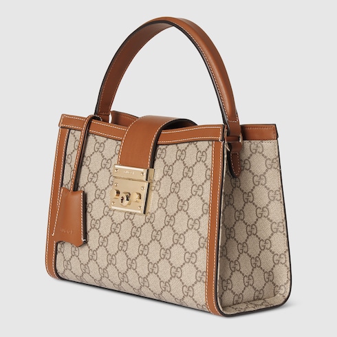 Padlock medium top handle bag