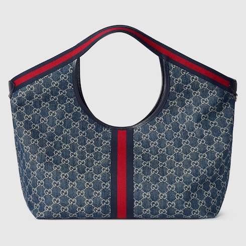 Borsa shopping Gucci Giglio misura grande
