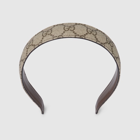 Serre-tête en tissu GG