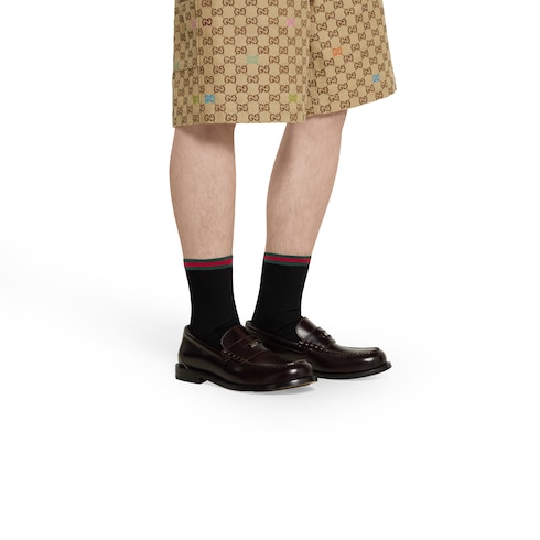 Men's loafer with removable detail 