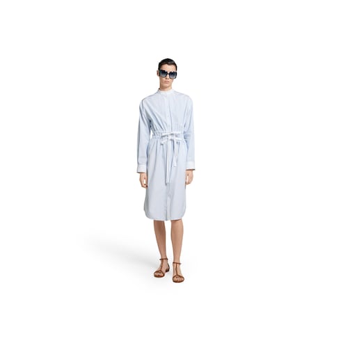 Gucci cotton fil coupé shirt dress