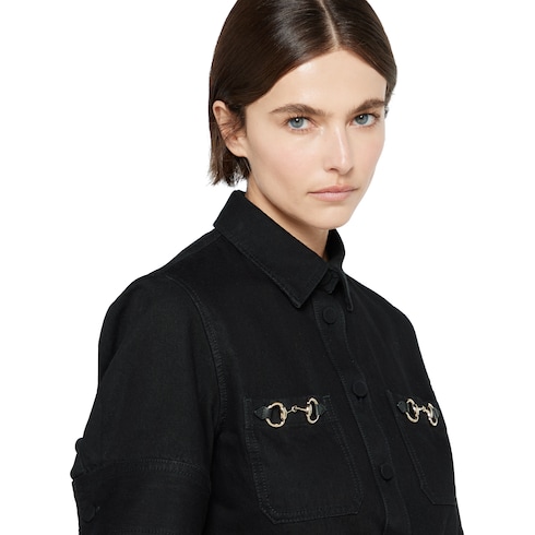 Camicia in denim con Morsetto