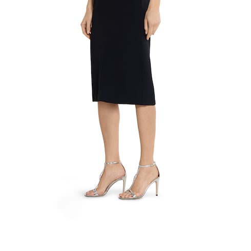 Women's sandal with bamboo