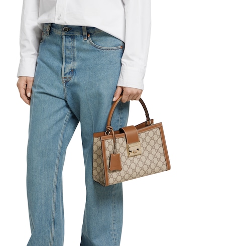 Padlock medium top handle bag