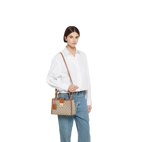 Padlock medium top handle bag