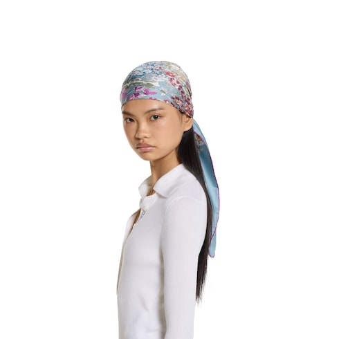 Printed silk carré