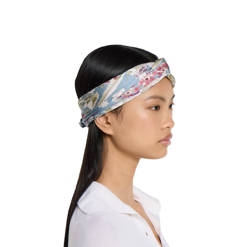 Printed silk carré