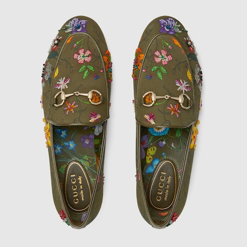 Gucci Jordaan系列女士乐福鞋