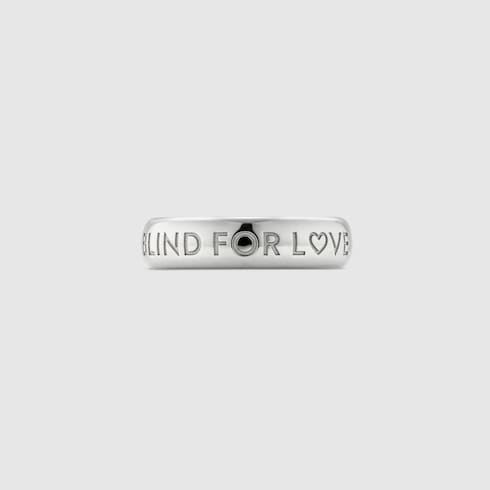 ファッション人気ブランドランキング Blind for GUCCI公式 | Love”リングスターリングシルバー アクセサリー