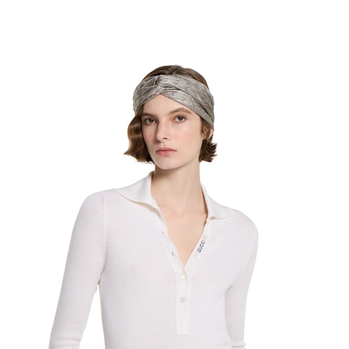 Printed silk carré