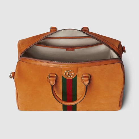 Gucci Savoy系列中号旅行包