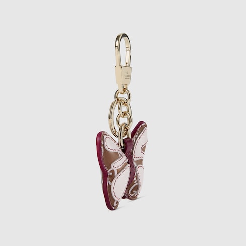 Butterfly-shaped keychain
