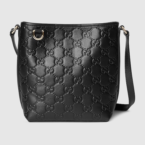 GG Emblem nano bucket bag