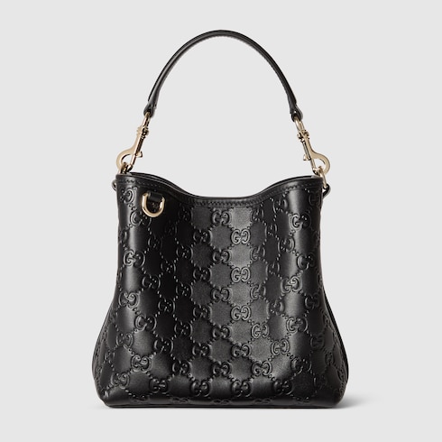 GG Emblem small bucket bag