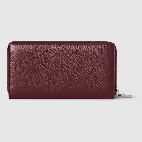 Zip around wallet with logo
