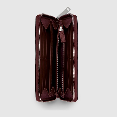 Zip around wallet with logo
