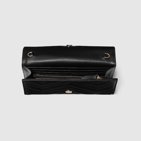 GG Marmont wallet on chain