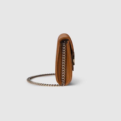 GG Marmont wallet on chain