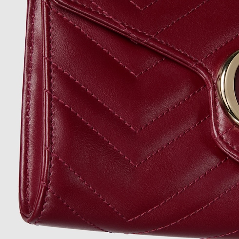 GG Marmont wallet on chain