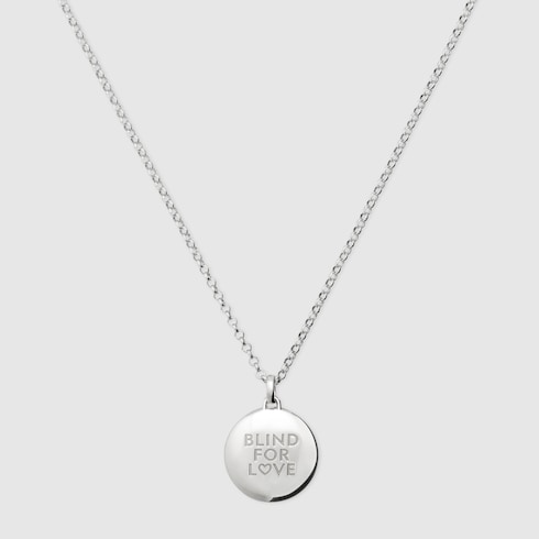 Collar con colgante Blind for Love