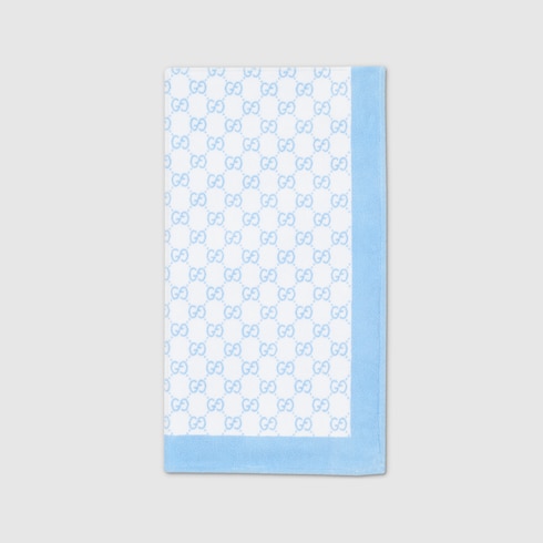 GG terrycloth beach blanket
