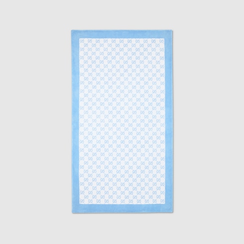 GG terrycloth beach blanket