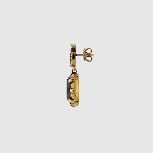GG Marmont crystal earrings