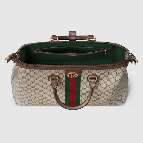 Gucci Savoy系列中号旅行包