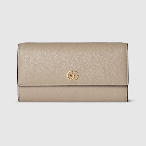 GUCCI ダブルG バイカラー コンチネンタルウォレット