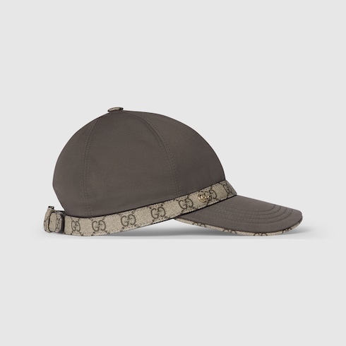 Cotton baseball hat with Double G