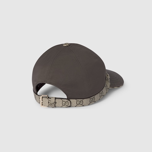 Cotton baseball hat with Double G