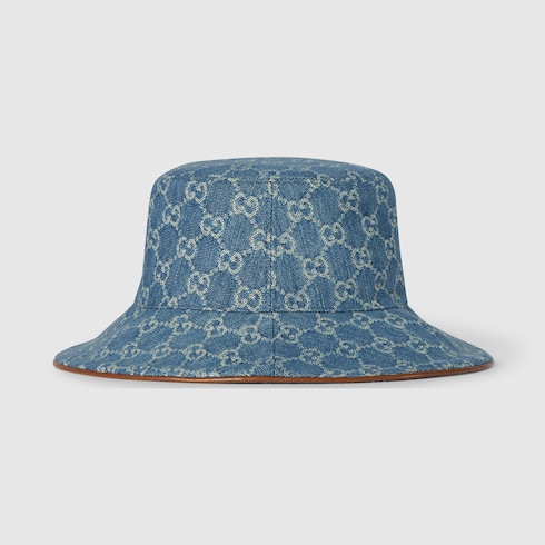 Bob en denim GG avec détail Mors