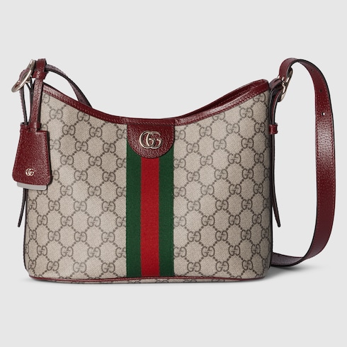 GUCCI ♪ オフィディア ショルダーバッグ 838477FAE0 オフィディア〕スモール ショルダーバッグベージュ&ブラウン GG