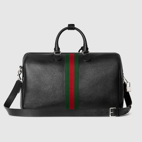 Gucci Savoy系列中号旅行包