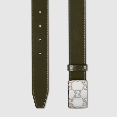 Ceinture avec boucle rectangulaire
