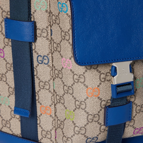 GG multicolor large backpack