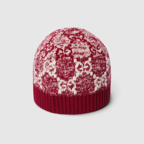 Children's GG wool jacquard hat