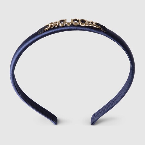 Serre-tête pour enfant avec chaîne Gucci