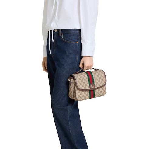Ophidia medium top handle bag
