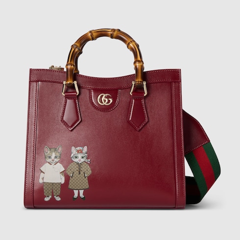 日本限定*GUCCI*ダイアナ ヒグチユウコ スモールトート*幻想世界 グッチ ダイアナ〕日本限定 ヒグチユウコ スモール トートバッグ